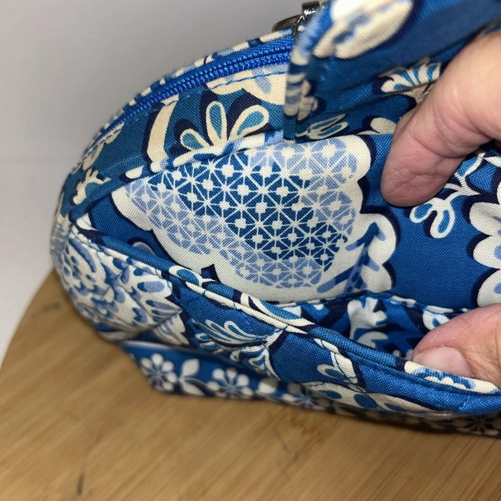 Vera‎ Bradley Blue Lagoon Pocket Cosmetic Bag NEW